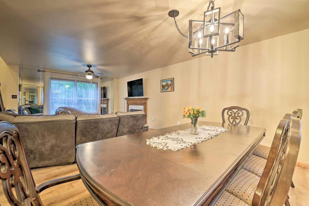 Spacious Tobyhanna Home With Lake Access And Fire Pit! Exteriör bild